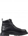 TOMMY JEANS zābaki ar apsildi vīriešiem, Melna, Warm lining boot