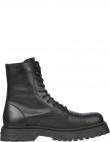 TOMMY JEANS zābaki vīriešiem, Melna, Lace up mid boot smooth