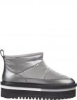 TOMMY JEANS sieviešu zābaki ar apsildi, Sudraba, Flatform boot
