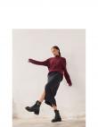 TAMARIS sievietēm, Lace boot, Melna