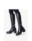 TAMARIS sievietēm, Long heeled boot , Melna