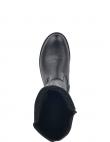 RIEKER garie zābaki sievietēm, Melna, Ladies' boots