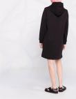 CALVIN KLEIN sieviešu melns garš džemperis
