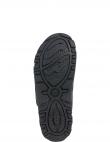 GEOX vīriešu melnas sandales SANDALS STRADA