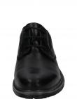 BUGATTI vīriešu melnas klasiskās kurpes Ruggiero Comfort Evo formal