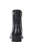 TOMMY HILFIGER sieviešu melni zābaki Feminine essential biker boot