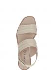 CAPRICE sandales sievietēm, Krēmīga/Smilšu, Sandals