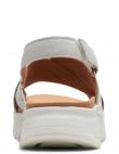 CLARKS sandales sievietēm, Balta, DashLite Wish sandals