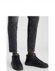CALVIN KLEIN JEANS zābaki vīriešiem, Melna, Chunky cupsole high booties