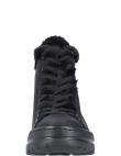 RIEKER zābaki sievietēm, Melna, Ladies mid height boots