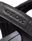 GEOX vīriešu melnas sandales STRADA SANDALS