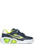 GEOX laisvalaikio batai berniukams, Zila, Illuminus sneakers