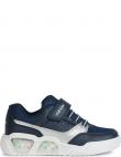 GEOX laisvalaikio batai berniukams, Zila, Illuminus sneakers