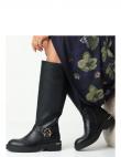 MEXX garie zābaki sievietēm, Melna, Piem boots