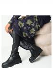 MEXX garie zābaki sievietēm, Melna, Phaedre boots