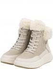 RIEKER EVOLUTION zābaki sievietēm, Krēmīga/Smilšu, Ladies mid height boots