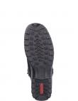 RIEKER garie zābaki sievietēm, Melna, Ladies mid height boots