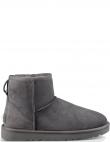 UGG apsildāmi zābaki sievietēm, Pelēka, Classic mini II warm boots