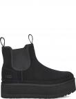 UGG apsildāmi zābaki sievietēm, Melna, Neumel platform warm boots