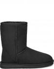 UGG apsildāmi zābaki vīriešiem, Melna, Classic short warm boots